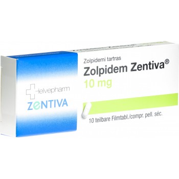 Снотворное Zolpidem Zentiva 10 мг