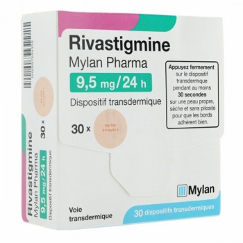 Трансдермальные пластыри Rivastigmina Mylan Pharma 9,5 mg 30 шт.
