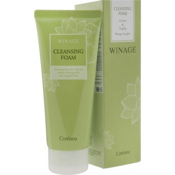 Очищающая пенка для лица Coreana WINAGE Cleansing Foam 150 ml
