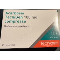 Acarbosio TecniGen 100 mg compresse Акарбоза 40 табл.