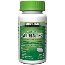 Kirkland Signature Allergy Aller-Tec Cetirizine HCI 10 mg Zyrtec 365 шт