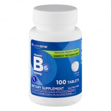 Витамин В6 CareOne 100 мг 100 таблеток