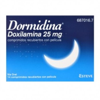 Снотворное Esteve Dormidina, 25 мг 14 таблеток