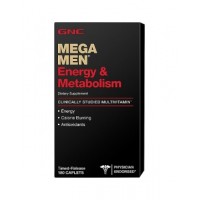 Поливитаминная диетическая программа для мужчин GNC Mega Men Energy & Metabolism 180 капсул