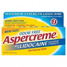 Aspercreme with 4% Lidocaine Обезболивающий крем с лидокаином 76,5 g