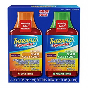 Сироп от простуды TheraFlu Day/Night, 2x245,5 мл