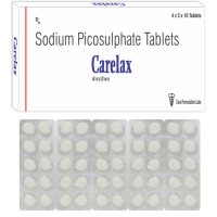 Таблетки для размягчения стула Carelax Sodium Picosulphate 4x5x10 таблеток