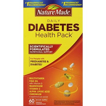 БАД  Комплекс витаминов на каждый день для поддержания здоровья при диабете Nature Made 60 дней
