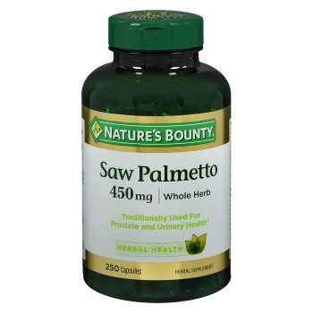 Nature's Bounty Saw Palmetto 450 mg Со Пальметто 250 капсул