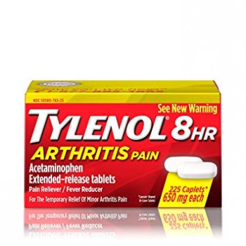 Tylenol Arthritis Pain Acetaminophen Обезболивающий препарат для лечения артрита 650mg 290 капсул