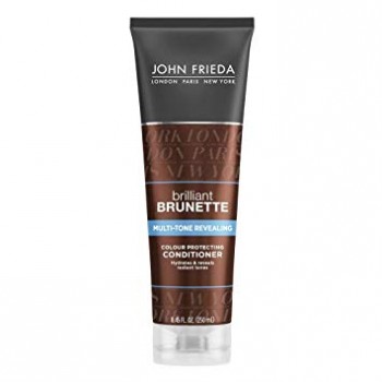 John Frieda Увлажняющий кондиционер для защиты цвета темных волос Brilliant Brunette COLOUR PROTECTING 250 мл