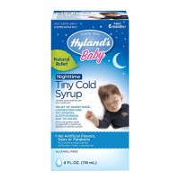 Обезболивающее средство для детей при проcтуде Hyland's Baby Nighttime Tine Cold Syrup 118 мл