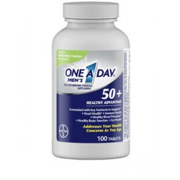 Bayer One A Day Men's Health Formula 50+ Формула здоровья для мужчин 100 таблеток