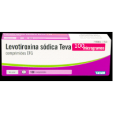 TEVA Levotiroxina Sodica Левотироксин  100 mg 100 табл