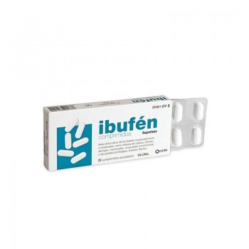 Ibufen 400 Mg Ибуфен  противовоспалительное, жаропонижающее средство 20 табл