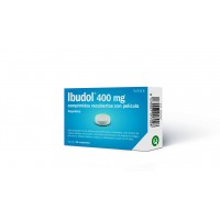  Ibudol 400 mg Ибудол, жаропонижающее и обезболивающее средство 20 табл 
