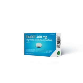  Ibudol 400 mg Ибудол, жаропонижающее и обезболивающее средство 20 табл 