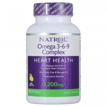 Рыбий жир Natrol Omega-3 Fish Oil 1200 mg 60 табл