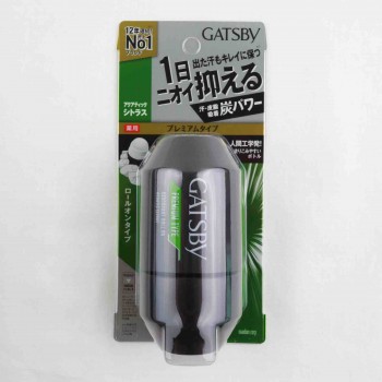 Шариковый дезодорант-антиперспирант для мужчин MANDOM "Gatsby Premium Type" без аромата, ролик 60 мл