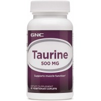 GNC Taurine 500 mg Таурин 50 капсул