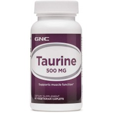 GNC Taurine 500 mg Таурин 50 капсул