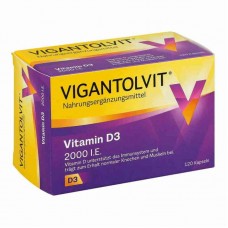 VIGANTOLVIT 2000 I.E. Витамин D3 120 капсул