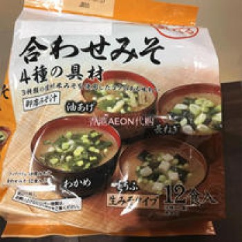 Topvalu Мисо Суп быстрого приготовления 24 пак