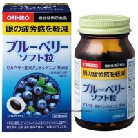  Витамины черники с DHA Orihiro Blueberry Soft Grain с зеаксантином 120 капсул