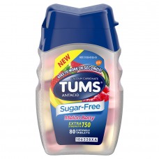 Жевательные пастилки TUMS Antacid Melon Berry 80 штук