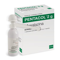  1 контейнер ректальной пены под давлением + 7 канюль PENTACOL 2 гр. Mesalazina Sofar