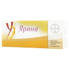 Гормональная контрацепция Bayer Ярина таб. п/о плен.