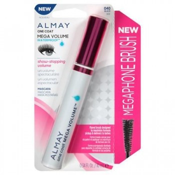 Водостойкая тушь для ресниц Almay Mega Volume Mascara 040 10 мл