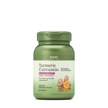 Витамины для поддержки печени GNC Herbal Plus Куркума  60 таблеток