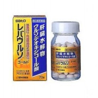 Витамины для восстановления печени и почек Sato Liverurso Gold 70 таблеток