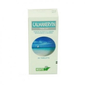 Успокоительные таблетки Кальманервин Calmanervin, 30 таблеток