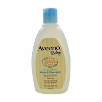Aveeno Baby Wash & Shampoo Детский шампунь и средство для мытья тела, с легким запахом 354мл