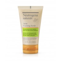 Скраб для лечения акне Neutrogena Naturals Acne Foaming Scrub 124 мл