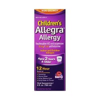 Препарат от аллергии (фексофенадин) Allegra Childrens Allergy 12 Hour Berry 240 мл
