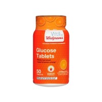 Walgreens Glucose Tablets Orange Глюкоза со вкусом апельсина 50 таб