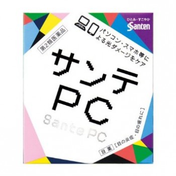 Капли для глаз от усталости при постоянной работе с компьютером Santen Sante PC