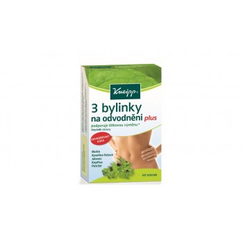 Таблетки для похудения Kneipp 3 bylinky na odvodnění Дренаж 60 таблеток