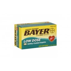 Bayer Aspirin Low Dose Аспирин 81 мг 200 таб