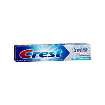 Зубная паста отбеливающая Crest Baking Soda & Peroxide fresh mint 161 г