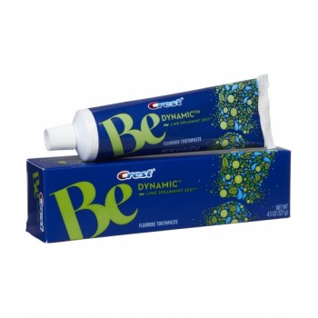 Зубная паста со вкусом лайма и мяты Crest Be Dynamic Lime Spearmint Zest Flavor Toothpaste 127 г