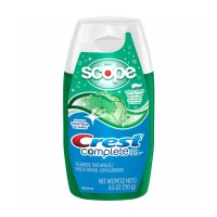 Зубная паста гель отбеливающая Crest Complete Scope Multi-Benefit Whitening Minty Fresh Flavor Liquid Gel 130 г