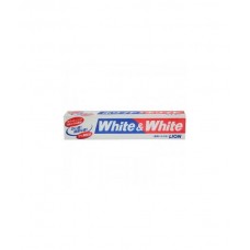 Зубная паста отбеливающая Lion White & White с двойным эффектом 150 г