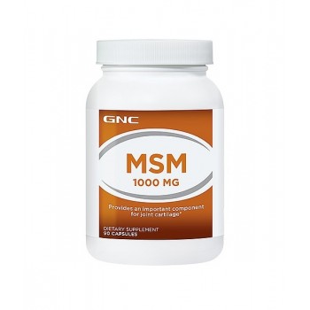 Витаминный комплекс для суставов и связок GNC MSM, 90 капсул