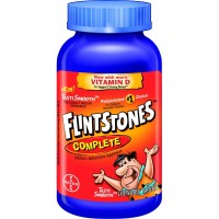 Витаминный комплекс жевательный для детей от 3 лет Bayer Flintstones с Омега-3, 150 таблеток