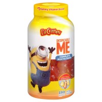 Витаминный комплекс E и D3 жевательный для детей от 2 лет Vitafusion Lil Critters Despicable Me Complete, 190 мармеладок