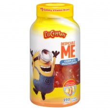 Витаминный комплекс E и D3 жевательный для детей от 2 лет Vitafusion Lil Critters Despicable Me Complete, 190 мармеладок